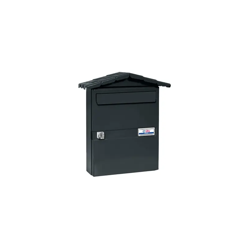 Buzon exterior acero chalet antracita - Buzones exteriores