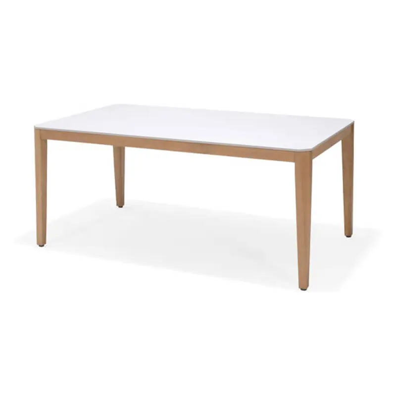 Mesa duroboard norbury 170 x 100 cm blanco - Mesas de jardín