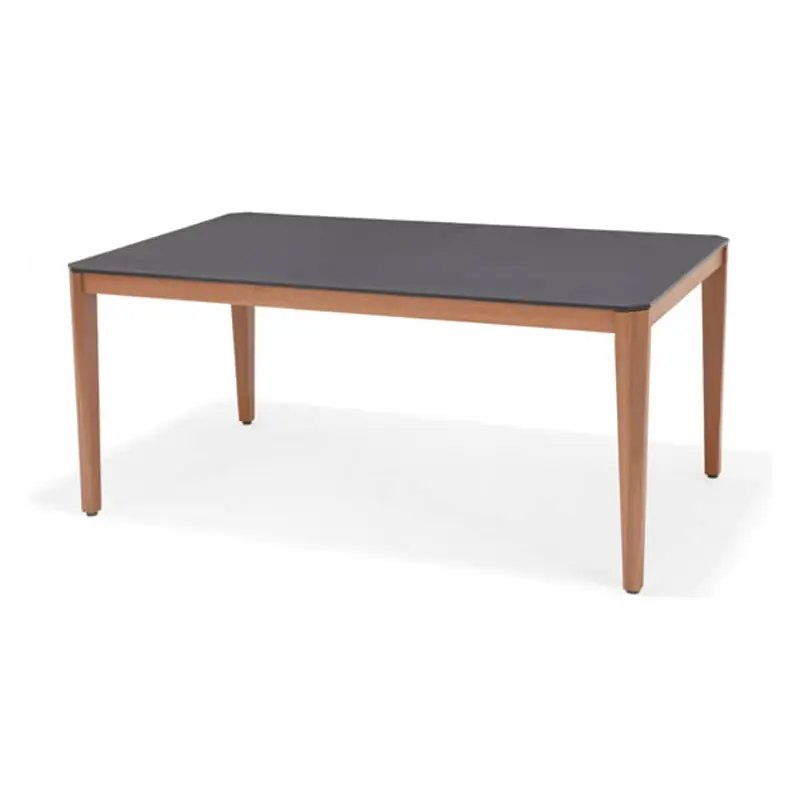 Mesa duroboard norbury 170 x 100 cm negro - Mesas de jardín