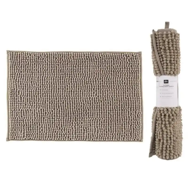 Alfombra de baño beige