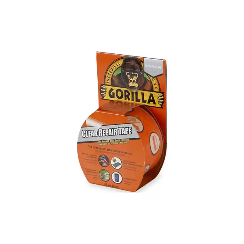Cinta reparacion gorilla clear repair 8,2 m x 48 mm transparente - Pegamento de contacto