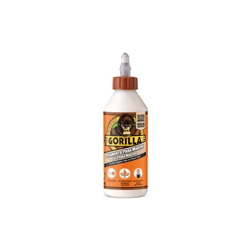 Cola blanca madera gorilla wood glue d3 236 ml - Pegamento de contacto