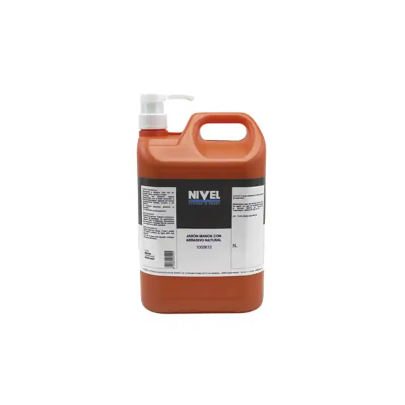 Jabon manos con abrasivo natural 5 l con dosificador - Pasta lavamanos
