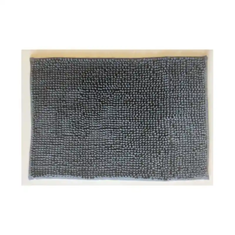 Alfombra baño antracita 40 x 60 cm - Alfombra de baño