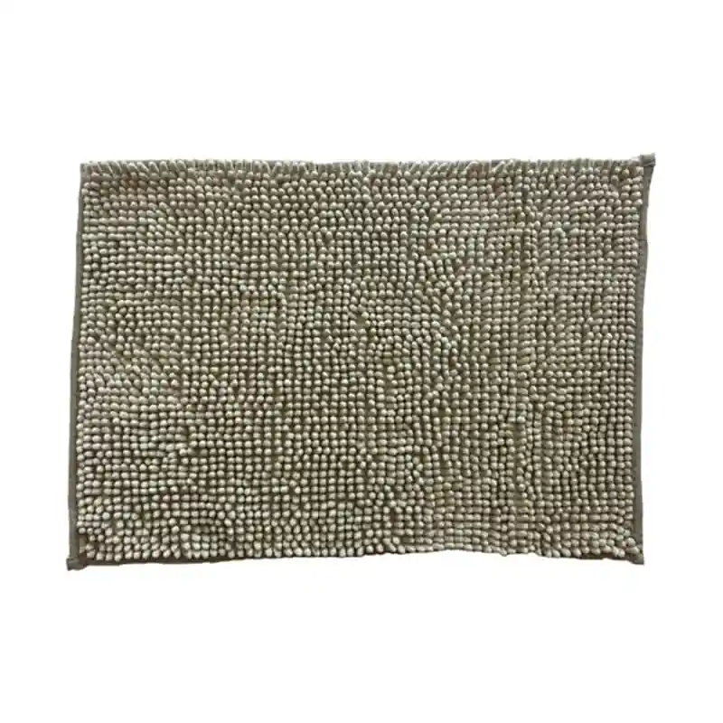 Alfombra baño beige 40 x 60 cm - Alfombra de baño