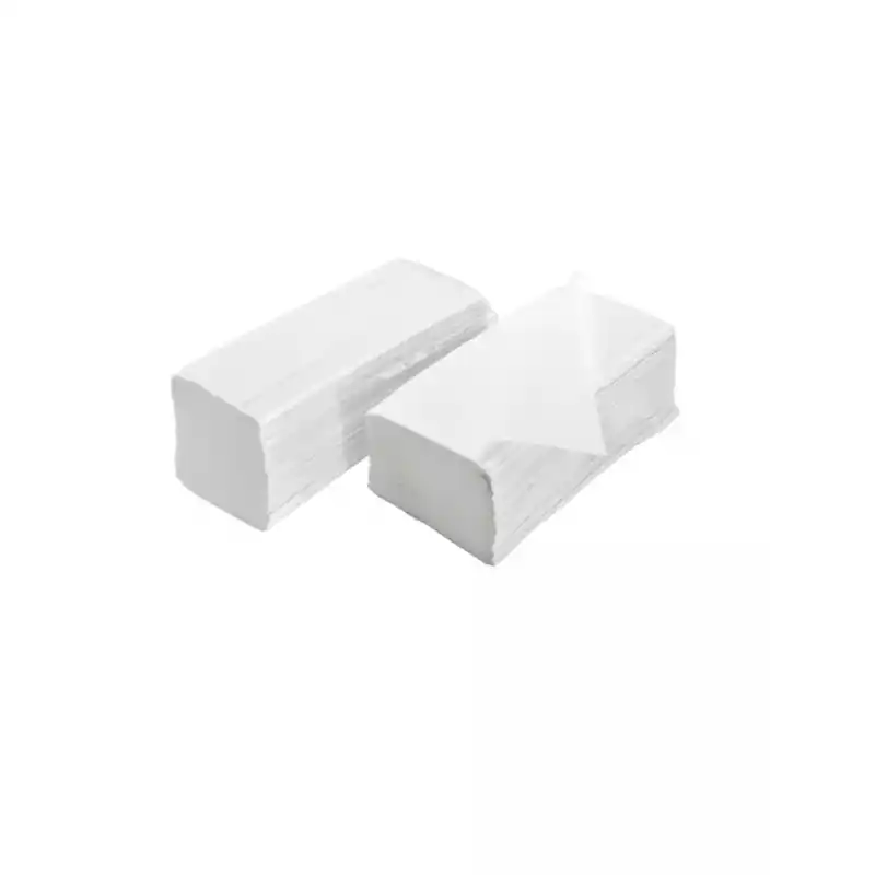 Toalla de mano papel plegado v 2 capas 196 servicios - Rollo de papel