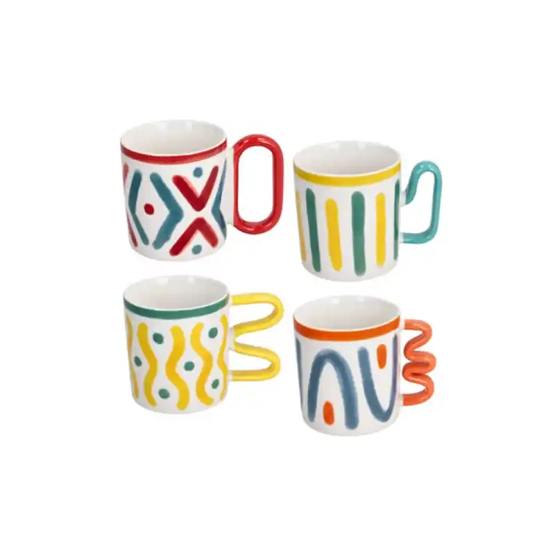 Mug new bone china vietri 32,5cl surtido - Tazas desayuno, bols,mugs