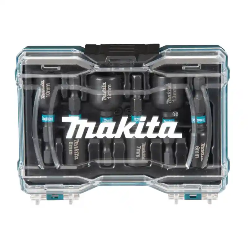 Juego de llaves impacto makita negro 6uds e-15768
