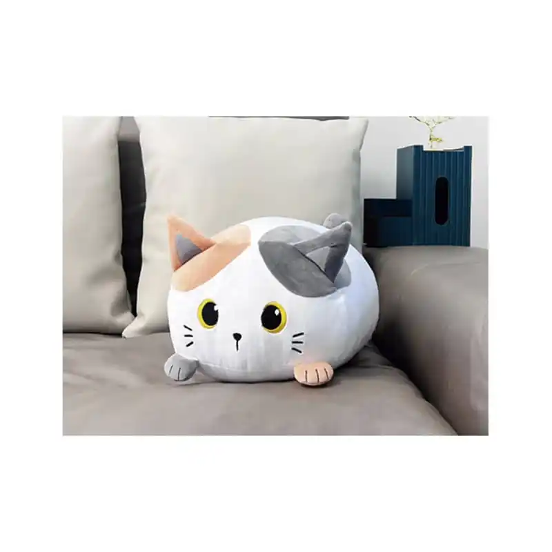 Cojin soft touch gato naranja 33x28x18cm - Regalos, gadgets