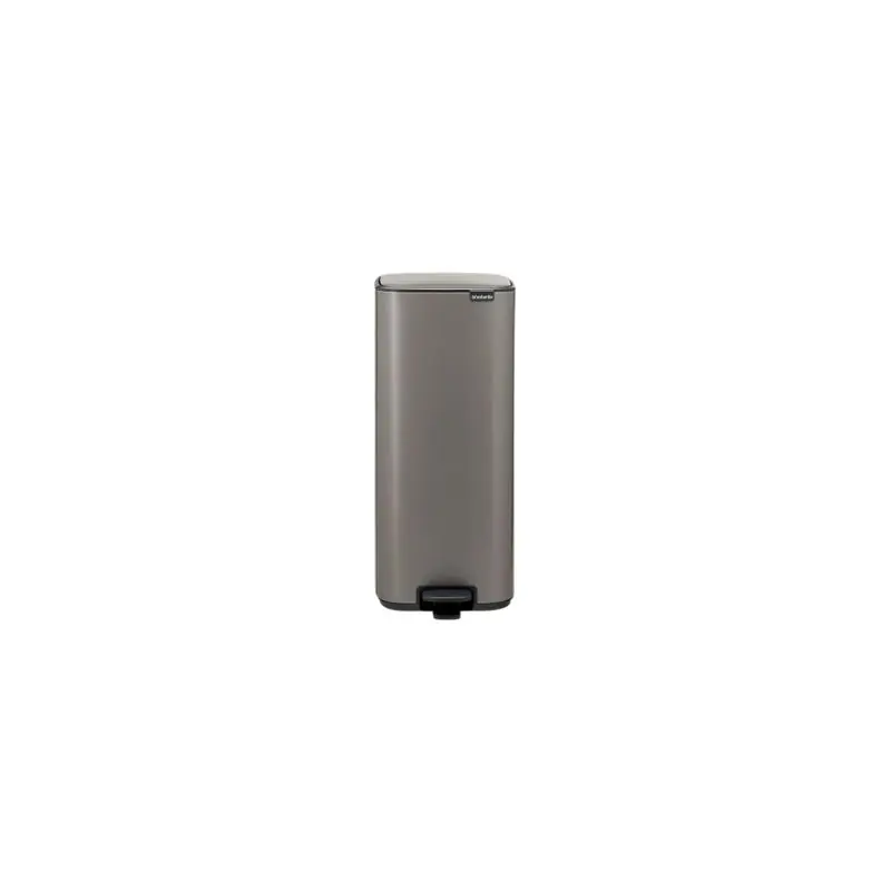 Cubo de basura brabantia bo pedal 30 l platinum - Cubos de basura