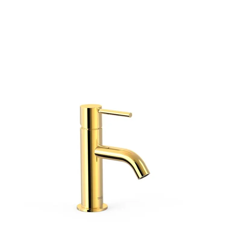 Monomando lavabo tres study 175mm oro-26290301or