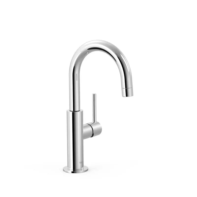 Monomando tres study con maneta lateral lavabo 275mm negro metalizado 26290403km - STUDY TRES monomando lavabo curvo