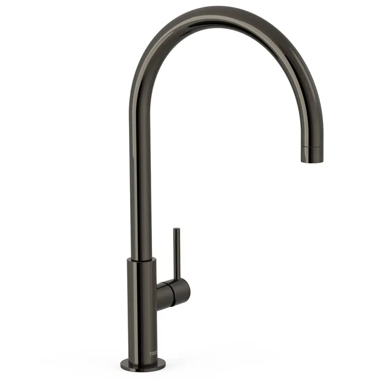 Monomando tres study alto con maneta lateral lavabo 418mm-26290401km