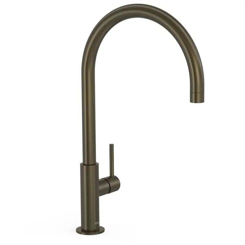 Monomando tres study alto con maneta lateral lavabo 418mm-26290401kmb