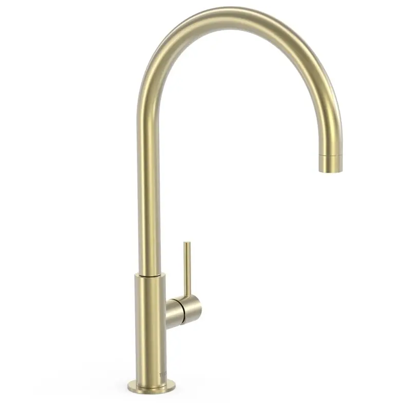 Monomando tres study alto con maneta lateral lavabo 418mm-26290401ca