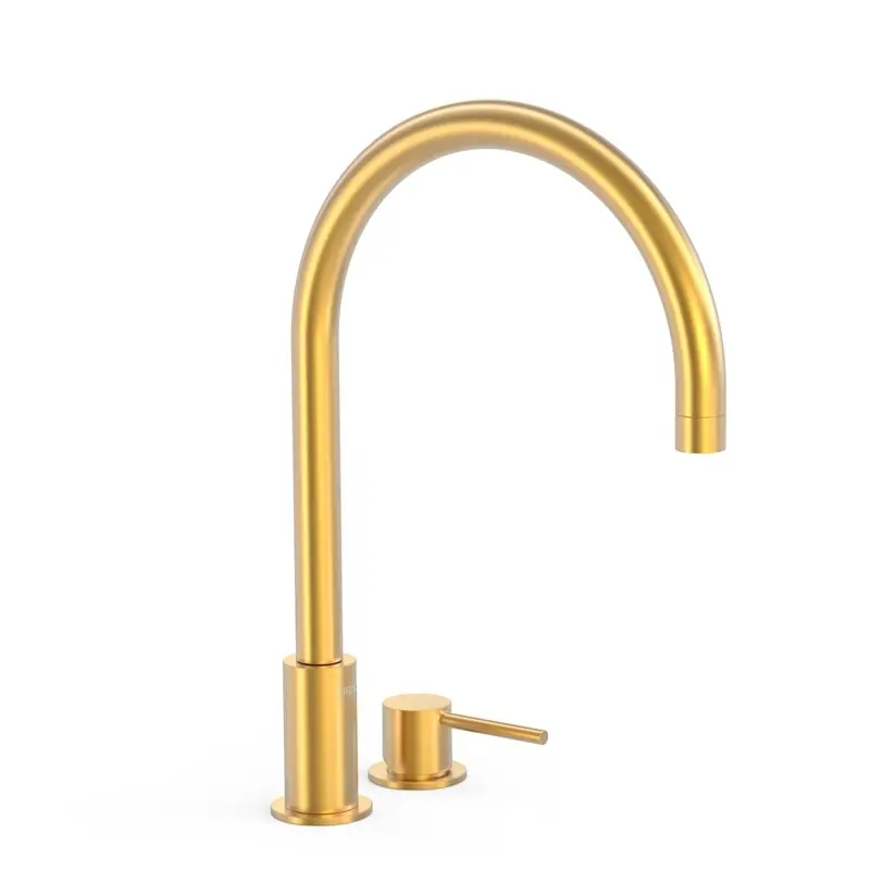 MONOMANDO LAVABO REPISA TRES EXCLUSIVE STUDY 373MM ORO MATE-26110501OM