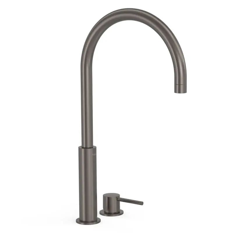Monomando lavabo repisa tres exclusive study 453mm grafito-26110502gr