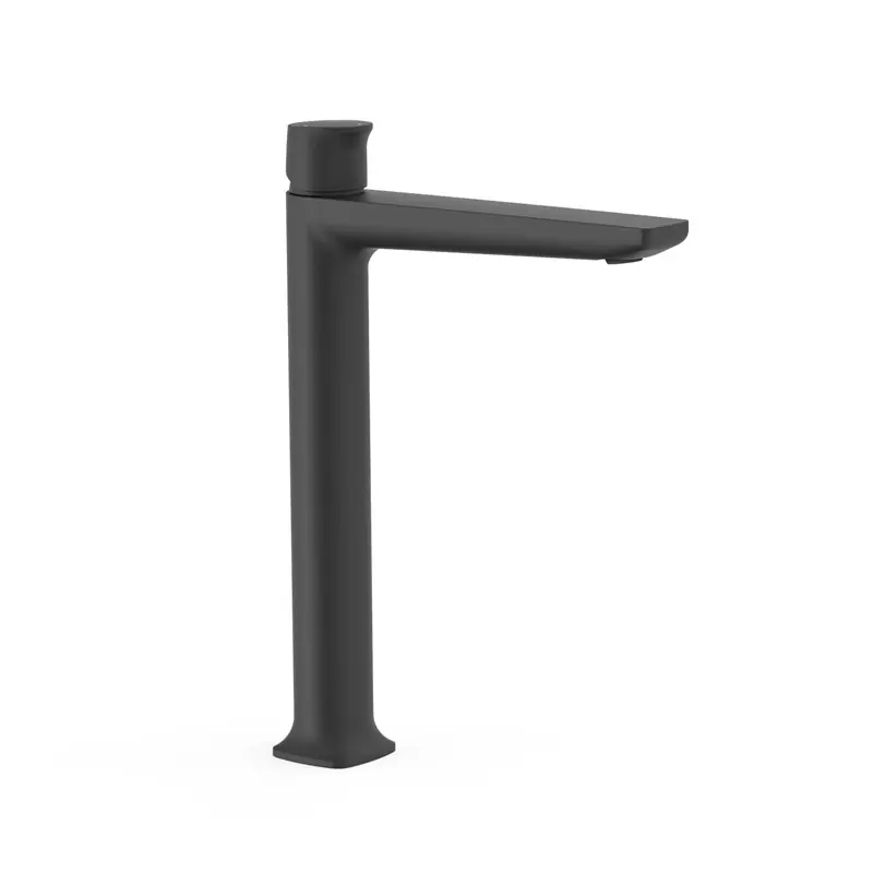 Loft grifo monomando tres xl para lavabo negro mate-22280402nm