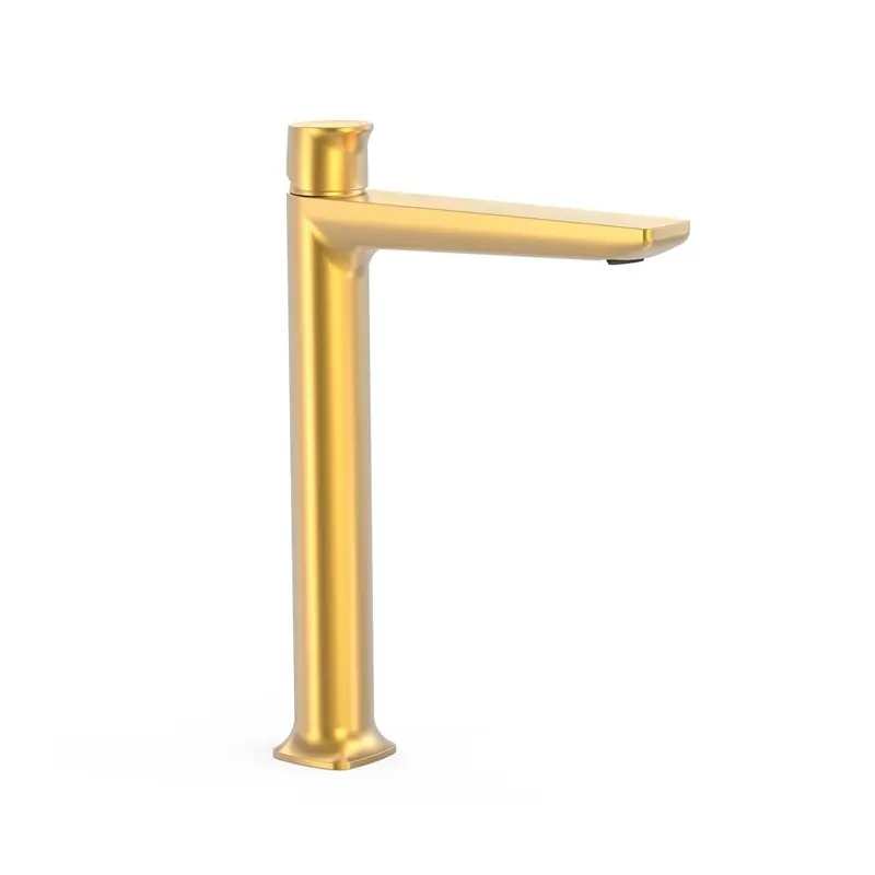Loft grifo monomando tres xl para lavabo oro mate-22280402om