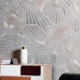 papel pintado mid century Intollerhandy - LondonArt Wallpaper
