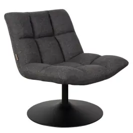 Sillón Lounge Bar Dark Grey - Dutchbone