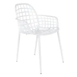 Silla Exterior Albert Kuip Blanco - Zuiver