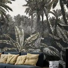 papel pintado Tropical Mornings - LondonArt Wallpaper