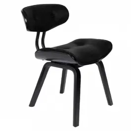Silla Blackwood Black - Dutchbone