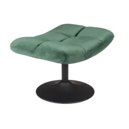 Reposapiés Bar Velvet Verde - Dutchbone