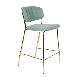 Taburete Jolien Verde Claro - White Label Living