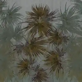 Papel Pintado Just Breathe gris - LondonArt Wallpaper