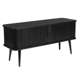 Mueble de TV Barbier Negro - Zuiver