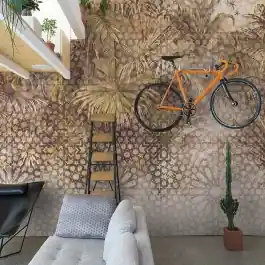 Mural Estilo Tropical Palmas - Tres Tintas