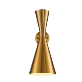 Aplique Pared Anne Gold - Crisal Decoracion