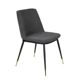 Silla Lionel Gris Oscuro - White Label Living