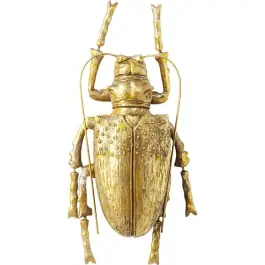 decoración de pared Longicorn Beetle oro - Kare Design