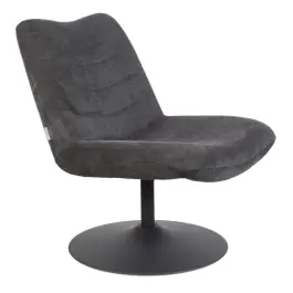 Sillón Lounge Bubba Antracita - Zuiver