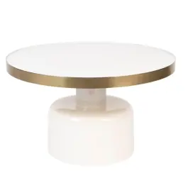Mesa Centro Glam Blanca - Zuiver