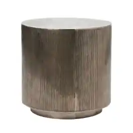 Mesa Auxiliar Rota Plata Cepillada - House Doctor