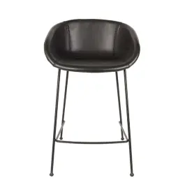 Taburete de mostrador Feston Negro - Zuiver