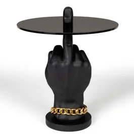 Mesa auxiliar Fother Mucker Negro - Bold Monkey