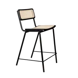 Taburete Cocina Jort Negro - Zuiver