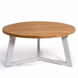 Mesa comedor redonda exterior Maxine 160 - Crisal Decoracion