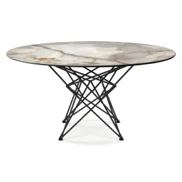 Mesa Comedor Redonda Gordon Keramik - Cattelan Italia