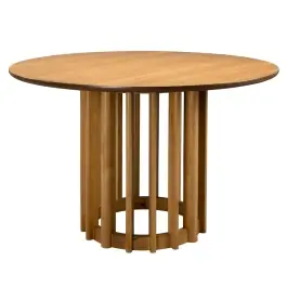 Mesa Barlet ø120 Roble - Dutchbone