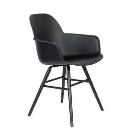 Silla Albert Kuip All Black - Zuiver