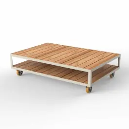 Mesa de Centro Exterior XL Ruedas Vineyard - Vondom