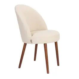 Silla Barbara Bouclé Beige - Dutchbone