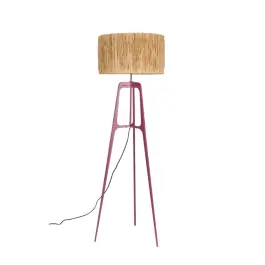 Lámpara de Pie Afra Morado - Dutchbone