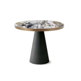 Mesa Comedor Redonda Saturno Keramik Bistrot - Cattelan Italia